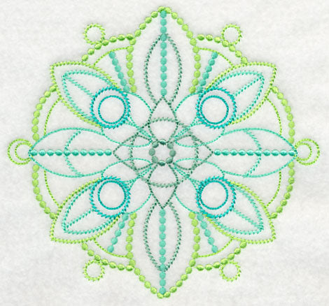 Exquisite Medallion Circle (Candlewicking