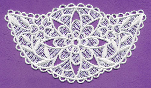 Floral Fashions Necklace (Lace)