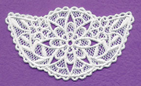 Floral Fashions Necklace (Lace)