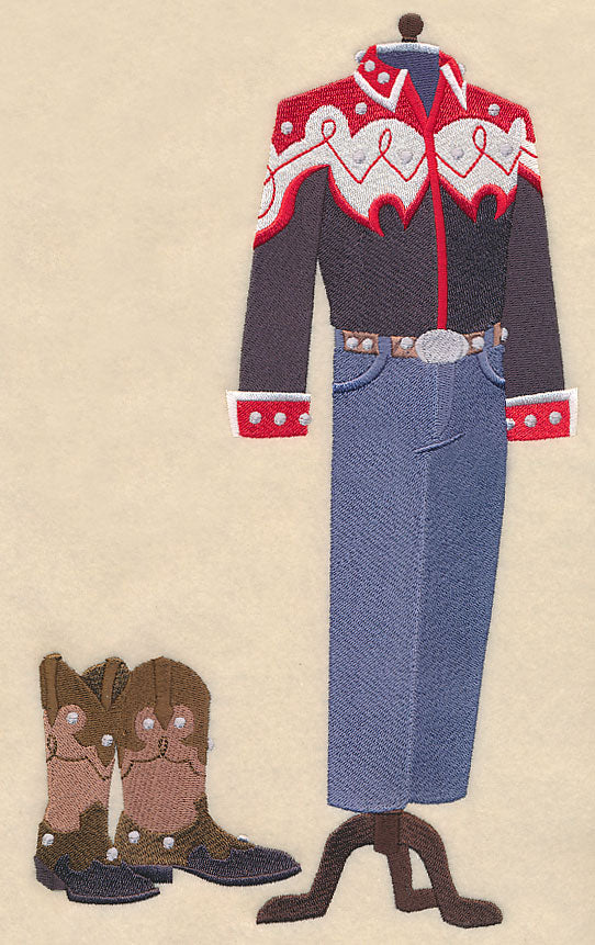 Western Rodeo Dress Form - His