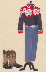 Western Rodeo Dress Form - His