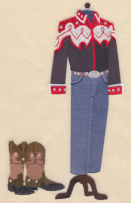 Western Rodeo Dress Form - His