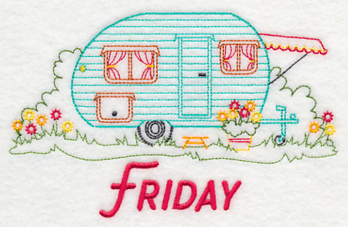 Happy Camper - Friday (Vintage)