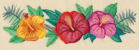 Hibiscus Trio in Watercolor