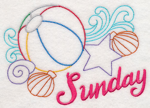 Fun In the Sun - Sunday (Vintage)