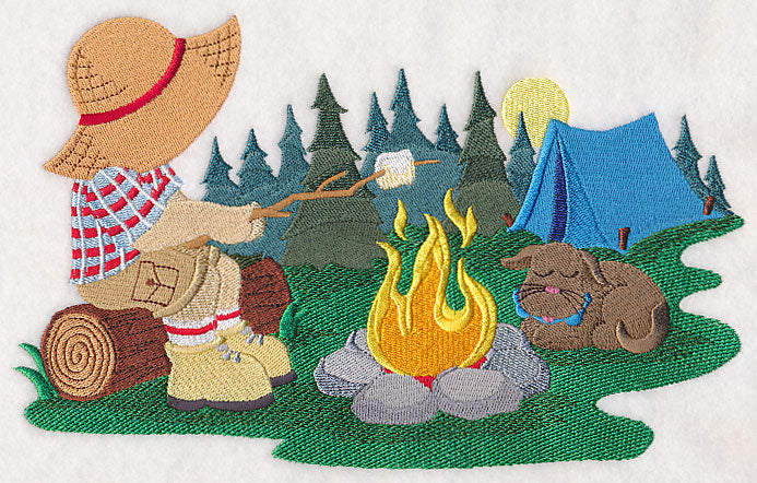 Campfire Fisherman Fred