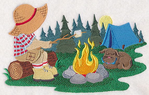 Campfire Fisherman Fred