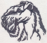 Kerry Blue Terrier Silhouette