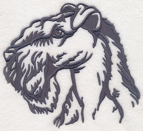 Kerry Blue Terrier Silhouette