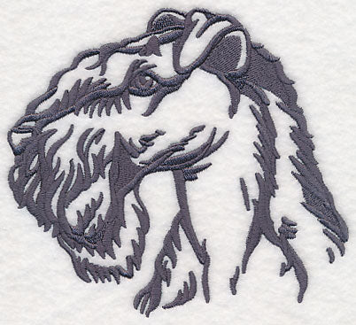 Kerry Blue Terrier Silhouette