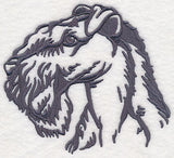 Kerry Blue Terrier Silhouette