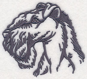 Kerry Blue Terrier Silhouette