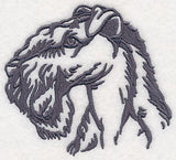 Kerry Blue Terrier Silhouette