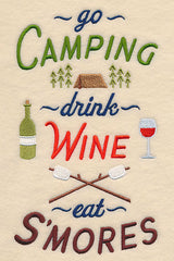 Camping Wine S'mores