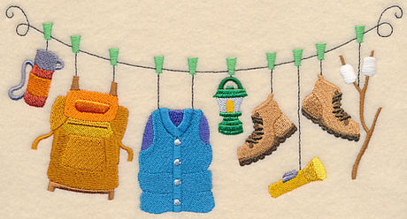 Camping Clothesline