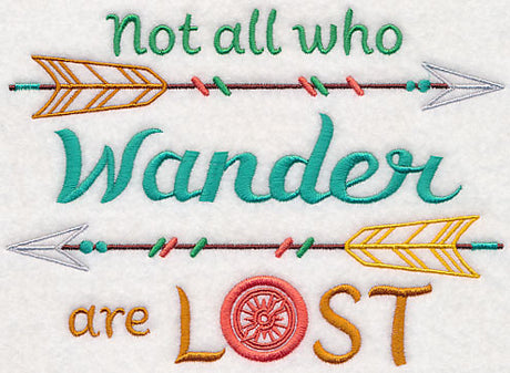 Not All Who Wander Are Lost
