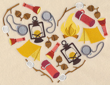 Camping Heart