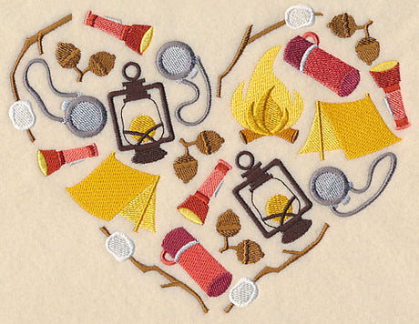Camping Heart