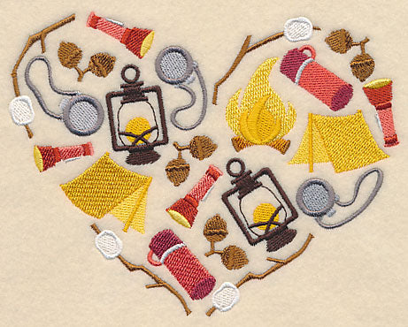 Camping Heart