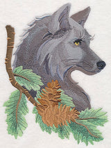 Wolf in Pine