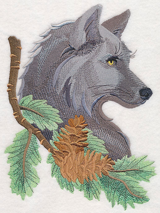 Wolf in Pine