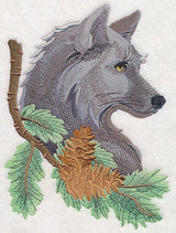 Wolf in Pine