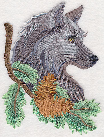 Wolf in Pine