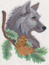 Wolf in Pine