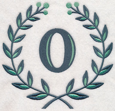 Laurel Letter O - 7 Inch