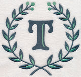 Laurel Letter T - 7 Inch