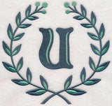 Laurel Letter U - 7 Inch