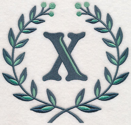 Laurel Letter X - 7 Inch