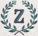 Laurel Letter Z - 7 Inch