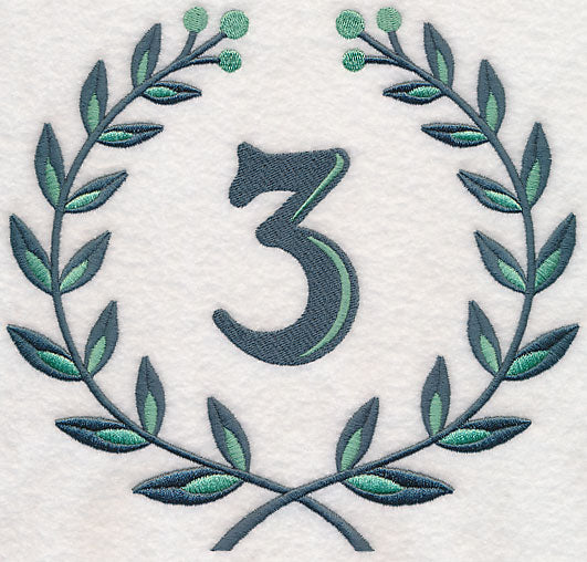 Laurel Number 3 - 7 Inch