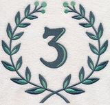 Laurel Number 3 - 7 Inch