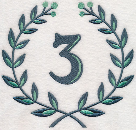 Laurel Number 3 - 7 Inch