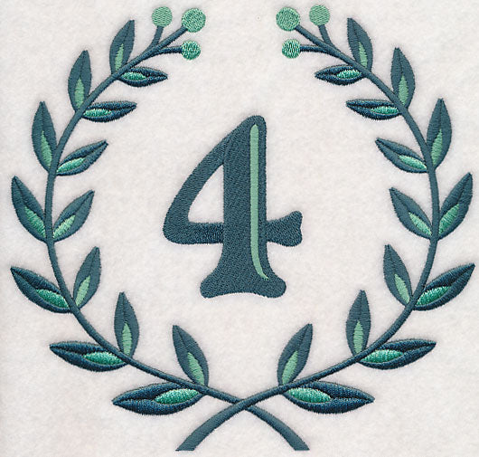 Laurel Number 4 - 7 Inch