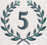 Laurel Number 5 - 7 Inch