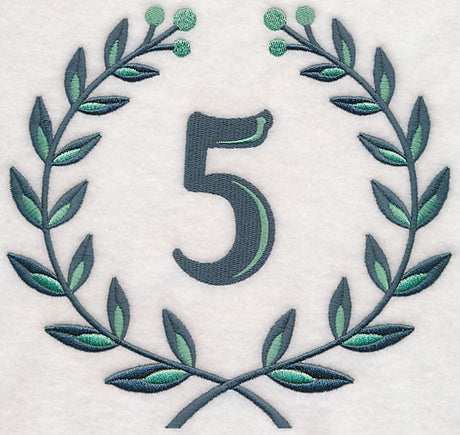 Laurel Number 5 - 7 Inch