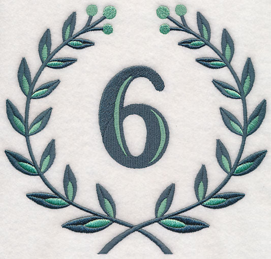 Laurel Number 6 - 7 Inch