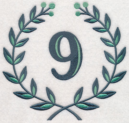 Laurel Number 9 - 7 Inch