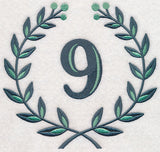 Laurel Number 9 - 7 Inch