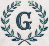 Laurel Letter G - 7 Inch