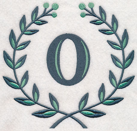 Laurel Letter O - 7 Inch