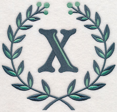 Laurel Letter X - 7 Inch