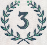 Laurel Number 3 - 7 Inch