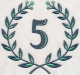 Laurel Number 5 - 7 Inch