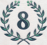 Laurel Number 8 - 7 Inch