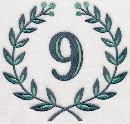 Laurel Number 9 - 7 Inch