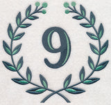 Laurel Number 9 - 7 Inch